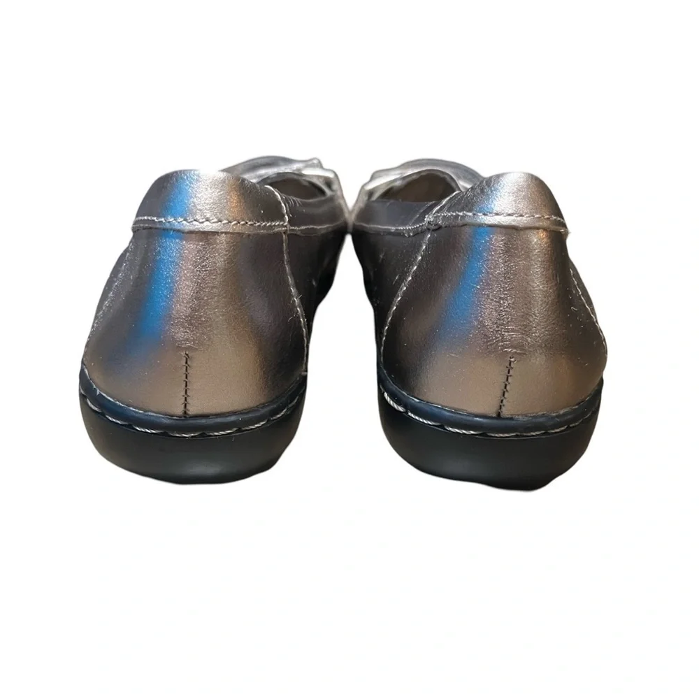 Clarks Collection Metallic Loafers - Women’s 7.5, New Without Box, Ultra Comfort